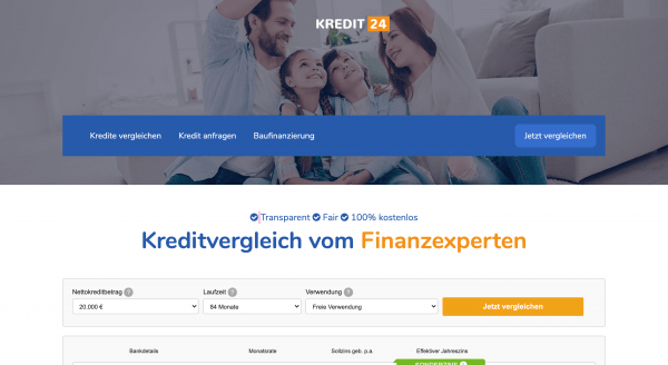 Kredit24 - Kredit bis 150 000 €